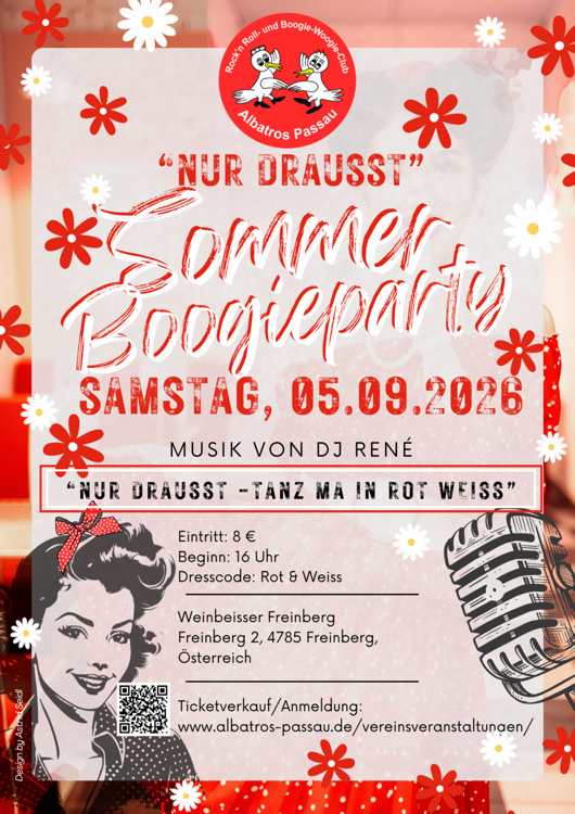 05.09.2026 Albatros Sommerparty beim Weinbeisser in Freinberg mit DJ. Ren�