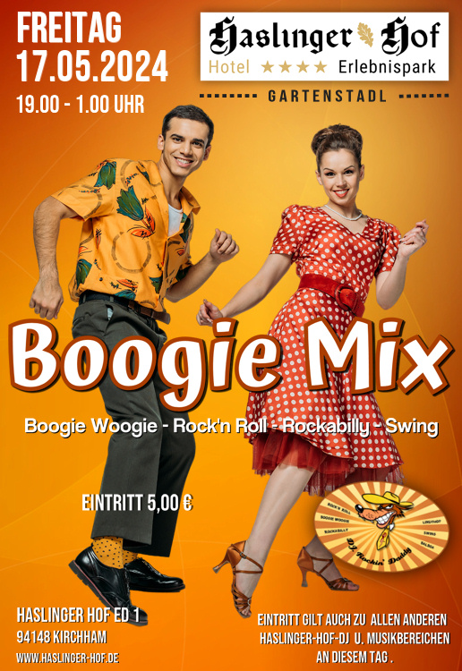 17.05.2024 Boogie Mix beim Haslinger im Gartenstadl Musik by DJ. Rockin' Daddy ***