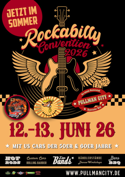 12.-13.06.2026 Rockabilly Convention Pullman City